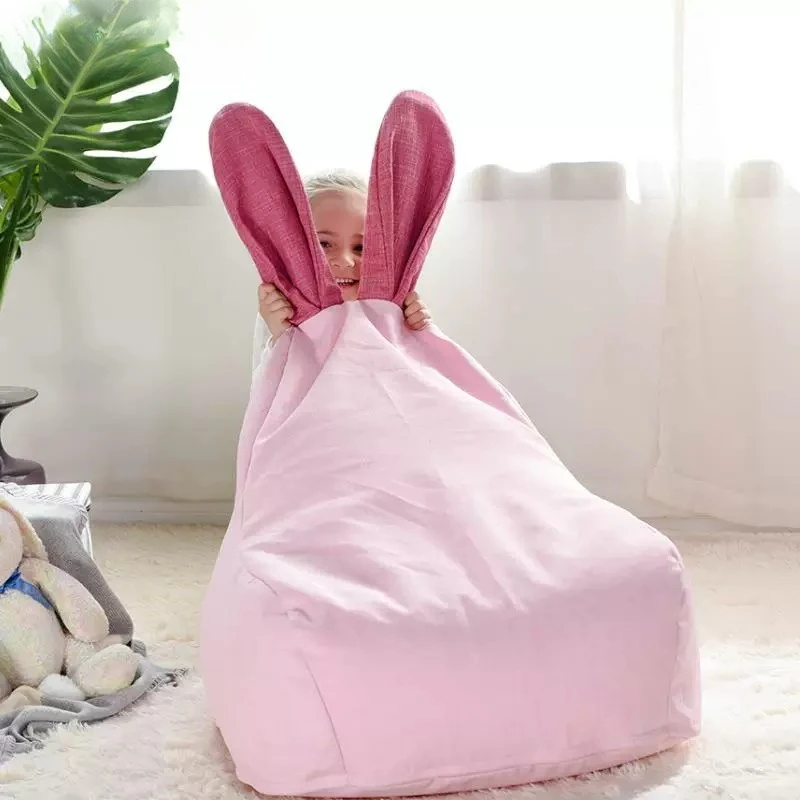 

Modern Bean Bag Sofas Bedroom Single Sofa Small Floor Bean Bag Sofas Soft Relax Cushioned Filler Puffs De Quarto Hotel Furniture
