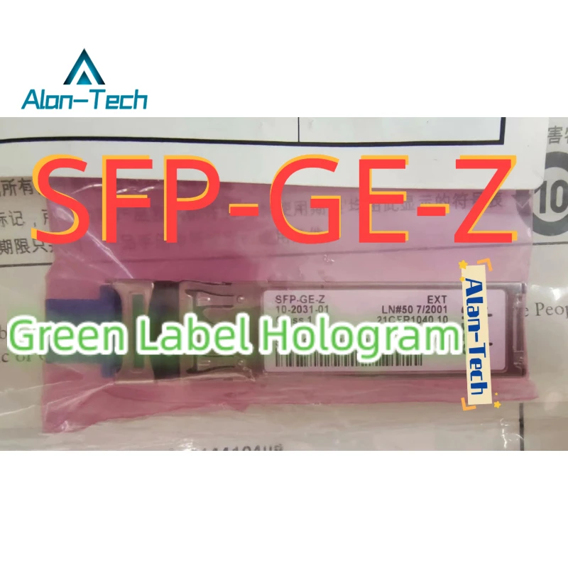 Green Label Hologram SFP-GE-Z Original New Spot  1000BASE-ZX Gigabit Ethernet SFP Optical Transceiver Module