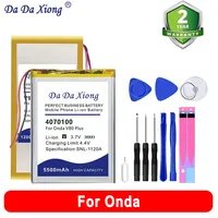 V891W 3095105 4070100 Battery For Onda V10 V18 V80 V101w VX610W V819 V820W V989 V891W V102W W11A OC801 OI100 Pro Plus Tablet PC