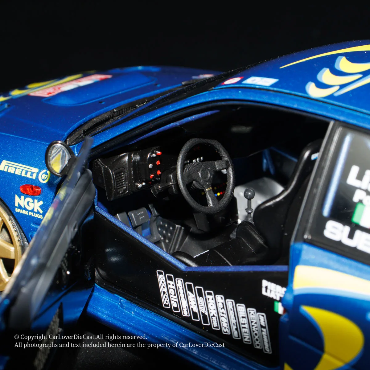 دييكاست سوليدو بمقياس 1:18 سوبارو إس 1807405 IMPREZA 22B نموذج سيارة مصنوع من خليط معدني لعبة هدية تذكارية لعرض الحلي #6