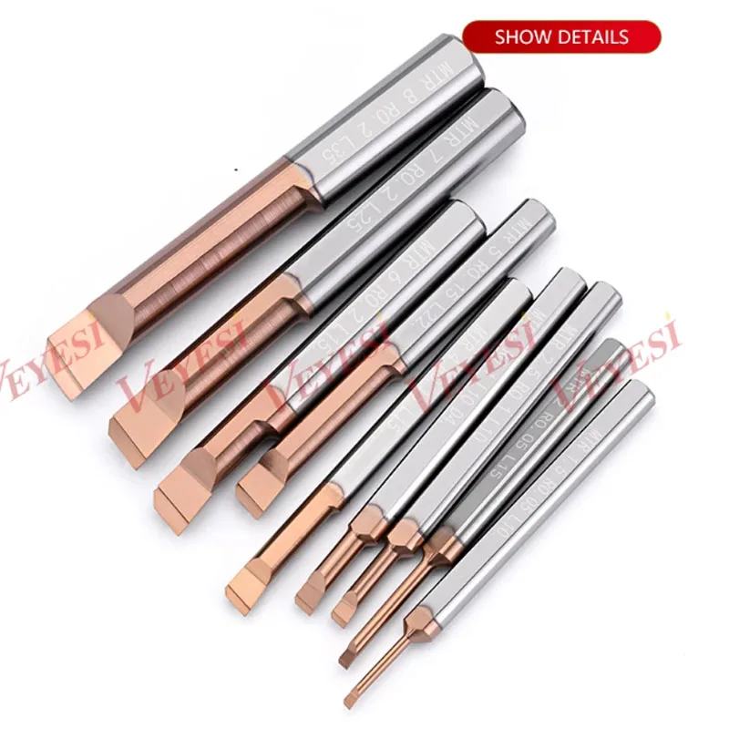 1pcs MTR / MTL small bore boring tool Tungsten Steel Carbide CNC Machine Seismic Resistant Inner Boring Hole Turning Tool