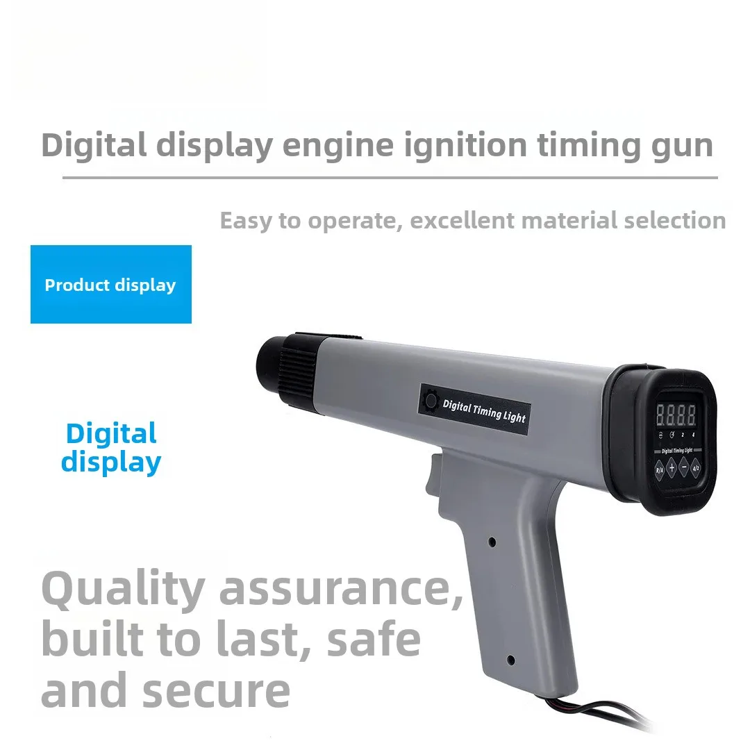 

Цифровой измеритель фаз ГРМ для автомобиля, прибор для диагностики зажигания, инструмент для обслуживания авто