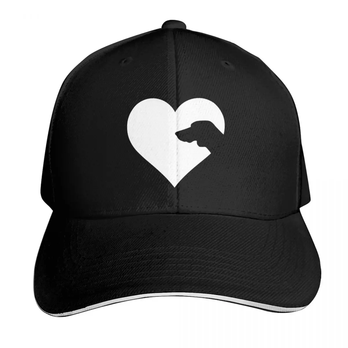 The Heart of the Treeing Walker Coonhound Lover Baseball Cap Men Women Casual Summer Sport Sun Cap