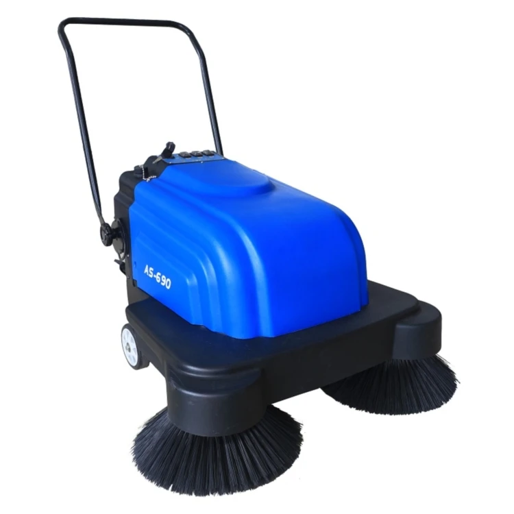 Design Cheap Battery Automatic Industrial Electric Street Road And Mopping Sweeping Machine For Park Ground Factory