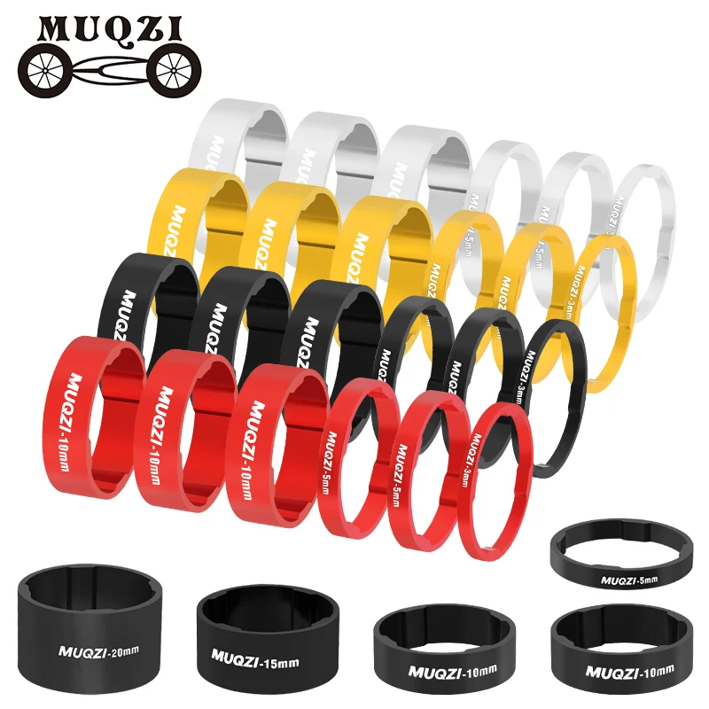 AliExpress UK MUQZI Headset Shim Kit 2 3 5 10 15 20mm Bike Stem Washer Spacer for 28.6mm Fork Height Adjustment