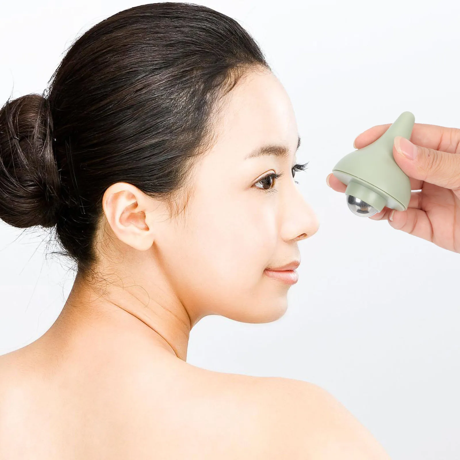 1pc 美容マッサージャー疲労軽減ポータブルデバイスアイアイケアマッサージャーマッサージツール