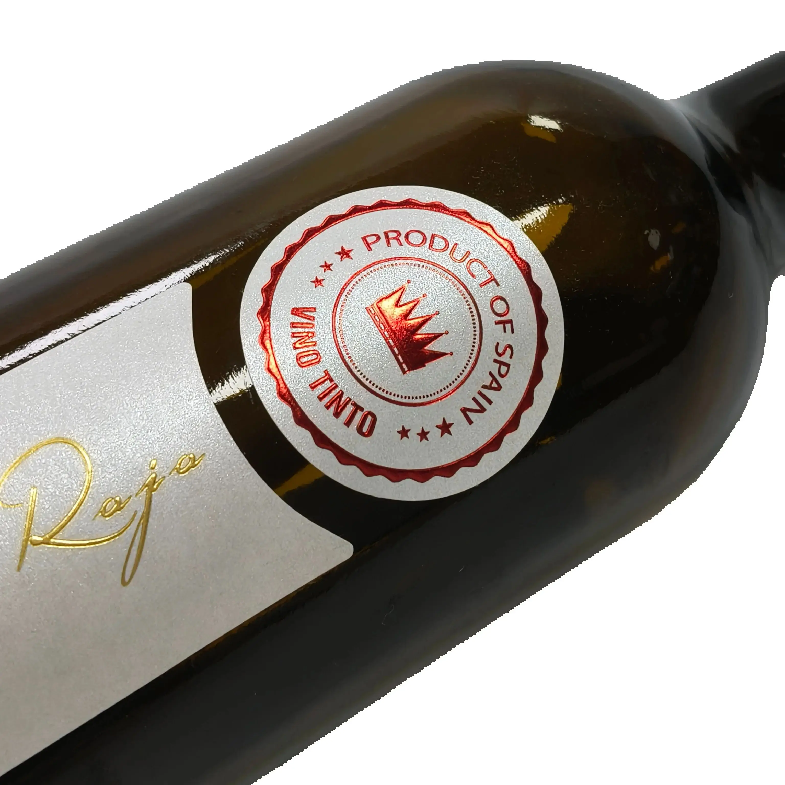 Luxury Custom Wine Label｜Pearlescent Paper Material｜Waterproof Permanent Adhesive｜Scratch Off