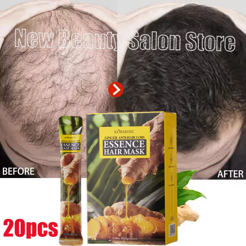 

Fast Ginger Hair Growth Cream Roots Grow Anti Hair Loss Hair Regrowth Serum Scalp Damaged Repair Nourish Care Products Women Men