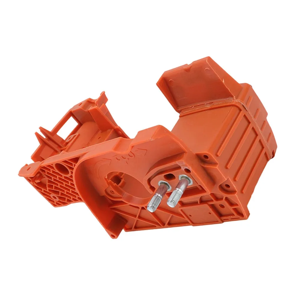 Plastic Chainsaw Oil Tank Compact Easy to Install Engine Housing Hollow Center Orange for Husqvarna 137 142 Chainsaw
