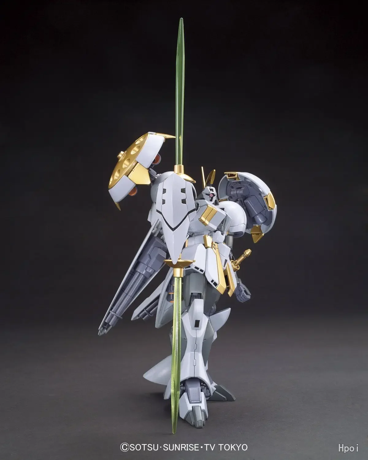 Bandai-figuras de acción de GUNDAM BUILD FIGHTERS, modelo de juguete de colección, modelo Original de Anime, rgyagya, AMX-104GG, HG 1/144, en Stock