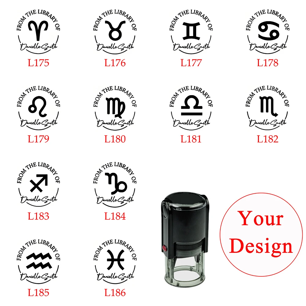 

Custom Self Inking Stamp Personalized Logo Press-type Inking Stamps Customized Business Card Wedding Party Decoration Invitation