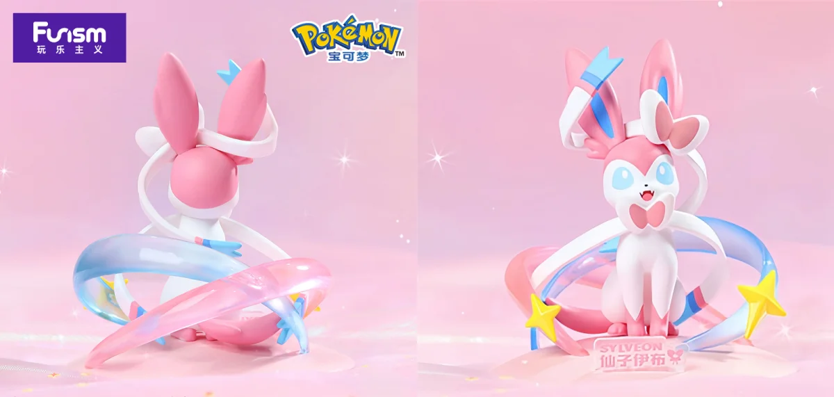 Originalprodukt Pokemon Anime Actionfiguren PIKACHU Mewtwo GENGAR SYLVEON LUCARIO Sammlerstücke Modell Ornament Spielzeug Geburtstagsgeschenk – Detail 7