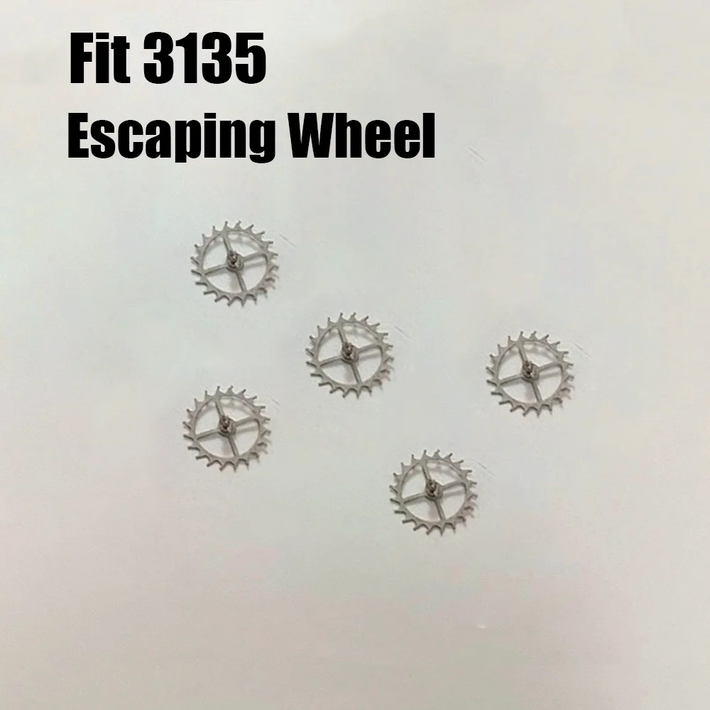 Watch Accessories Escaping Wheel Watch Repair Parts Suitable for Shanghai 3186 3135 Movement Horse Wheel
