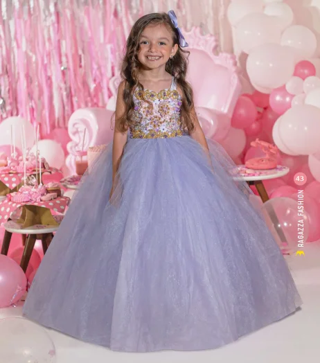 Mini Quinceanera Dresses Spaghetti Straps Tulle Beaded Flower Girl Dresses For Weddings Mexican Pageant Dresses Baby Customized