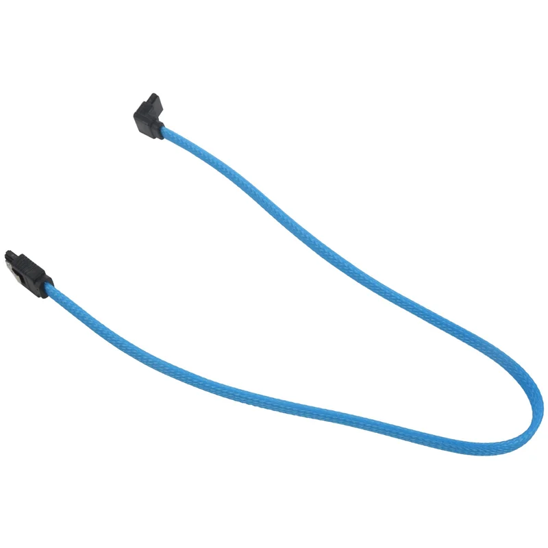 SCLS 5 шт. 50 см SATA 3.0 III SATA3 7-контактный кабель для передачи данных 6 Гбит/с SSD Кабели для передачи данных жесткого диска с нейлоновым рукавом Премиум-версия