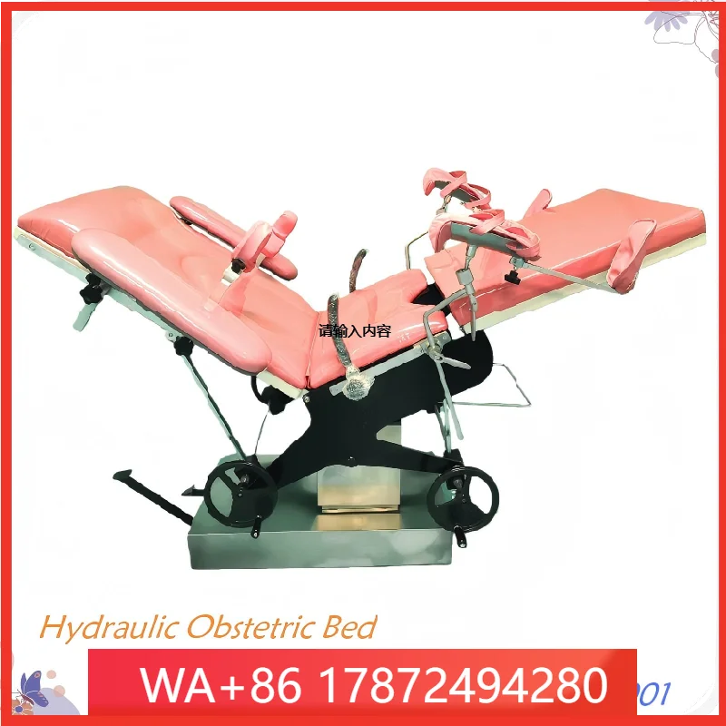 Chenhong CH-T410 Easy-to-Clean Stainless Steel Multifunction Gynecological Examination Obstetric Table Comfortable Manual CE