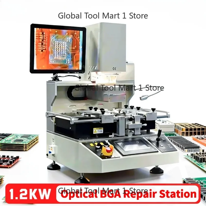 New LV-08 5300W Optical Alignment B- Rework Station Hot Air High-Precision for P- Board Repairing Soldering Machine