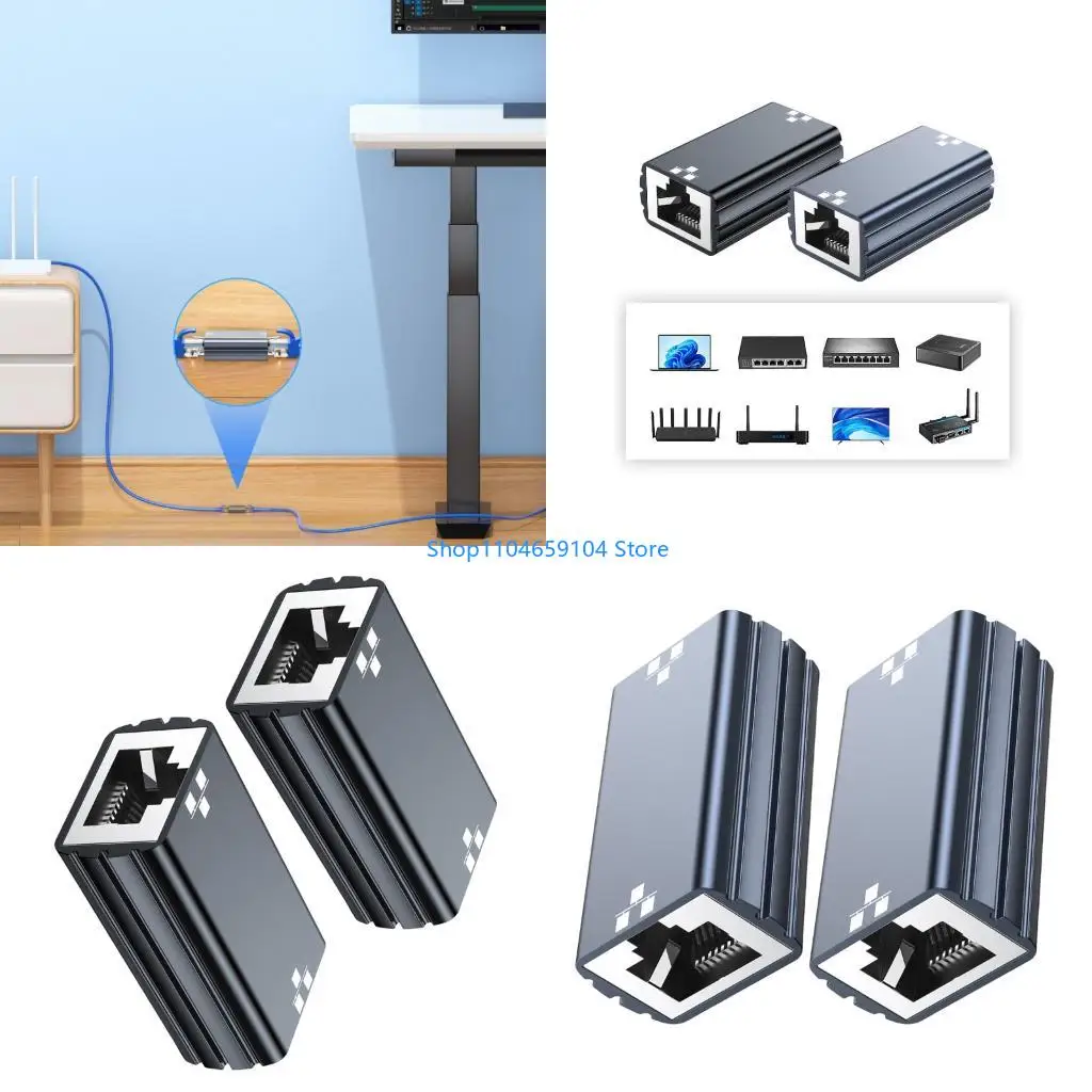 

RJ45 Splitter Connector Adapter For Expanding Networking Connection To Multiple Devices