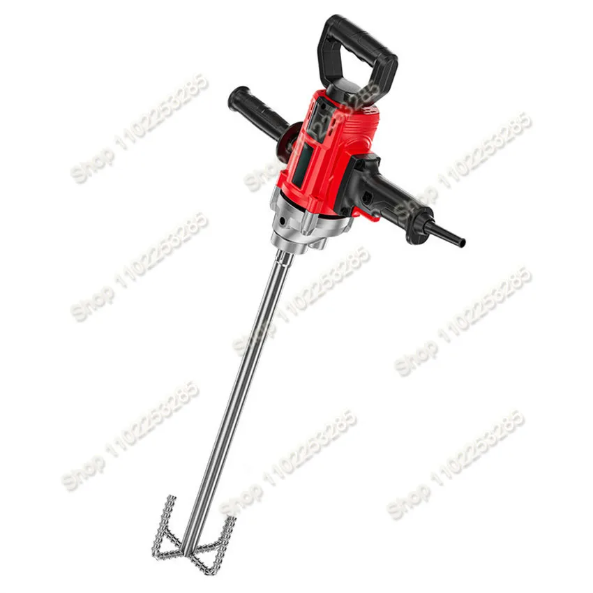 

Электрический миксер для бетона 4680 Вт, электрический миксер для штукатурки, миксер для цемента, краски и шпатлевки с бесступенчатой регулировкой скорости