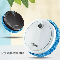 Upgraded Intelligent Sweeping Robot Floor Mopping Robots Silent Floor Scrubber Cleaning Experts for Living Room and Kitchen