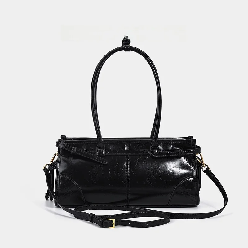 

Charlize Women's Handbag Commuter oulder Bag Underarm Bla High-End Feelings Handbag Faionable Tote Bag