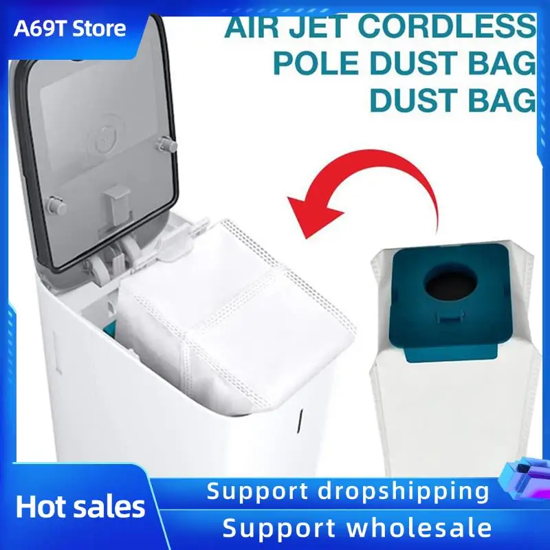 

A69T 14PCS For Bespoke VS20A95923 WXAA Clean Station Dust Bag Vacuum Parts Dust Bags Replacement Accessories