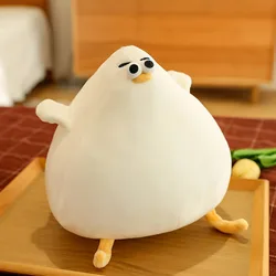 New Cute Anime Fat Seagull Penguin Plush Toys Stuffed Animals Seagull Chick Big Pillow Doll Baby Sleepping Plushie Gift for Kids