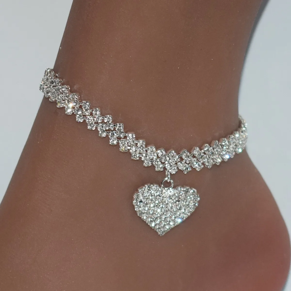 Bohemia Sexy Thin Chain Anklets for Women Summer Beach Barefoot Sandals Foot Accessories image 3
