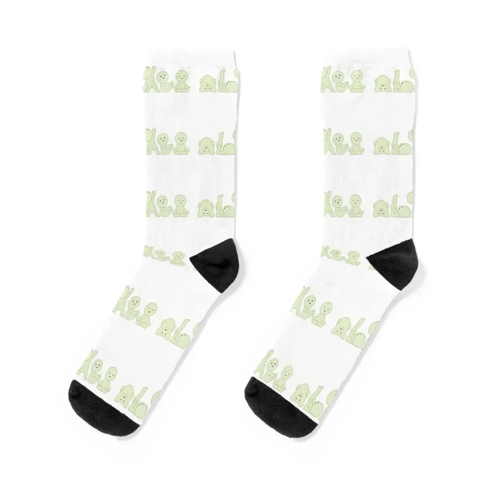 

Yoga Smiskis Socks essential summer golf funny gift Men Socks Luxury Brand Women's