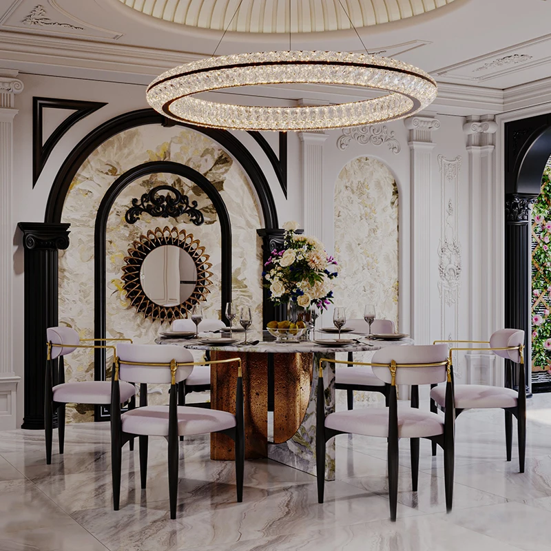 บ้านพักตากอากาศสไตล์ยุโรปสมัยใหม่ ออกแบบตกแต่งภายในระดับไฮเอนด์ พร้อมเฟอร์นิเจอร์ไม้ครบชุดสำหรับโรงแรมและอพาร์ตเมนต์