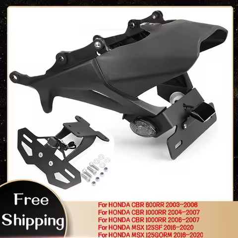 License Plate Holder LED Light For HONDA CBR 600RR 1000RR MSX125SF/125GORM Motorcycle Accessories Fender Eliminators Turn Signal