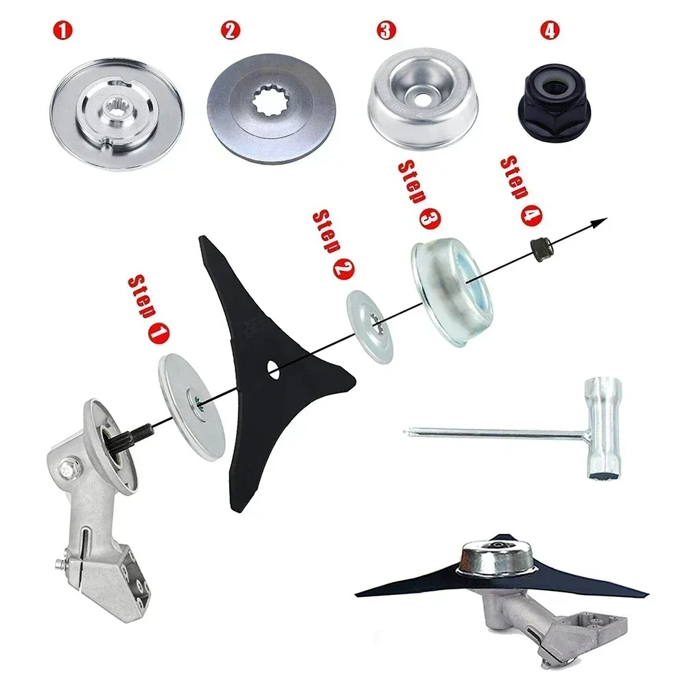 Imagem -03 - Novas Peças de Aparador Vibração Muito Pouca com o Kit Adaptador de Lâmina Kit Cortador de Escova Parte Fácil de Instalar