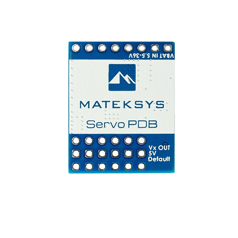 

MATEKSYS SVPDB-8S SERVO PDB with 4A BEC 5.5-36V TO 5-8.2V Power Distribution Board for RC Airplane Fixed-Wing Servo DIY Parts