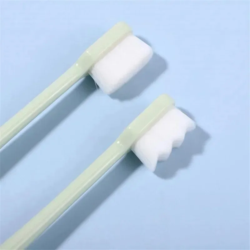 1/3/5 قطعة فرشاة أسنان ناعمة للغاية مليون شعيرات نانو فرشاة أسنان للكبار تنظيف عميق فرشاة محمولة للعناية بالفم والأسنان #5