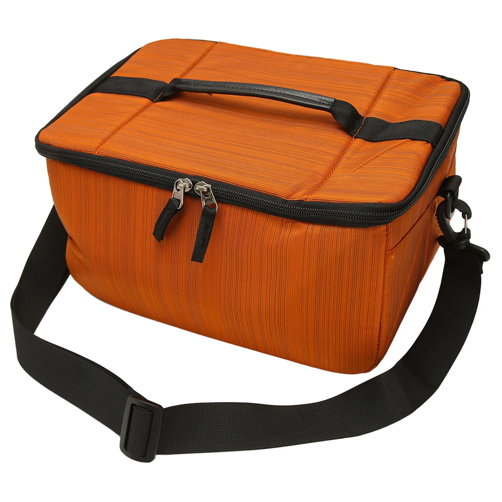 Camera Insert Padded Bag Nylon Waterproof Large Capacity Camera Carrying Case Shoulder Bag with Soft Handle for SLR Cameras