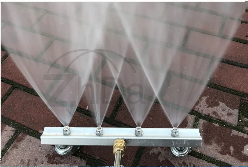 

High-Pressure Water Gun Nozzle, Rotating Fan Spray for Car Wash, Road Cleaning & Municipal Sanitation Equipment