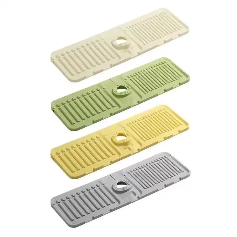 

Силиконовый коврик для кухонной раковины, поддон для слива воды, защита от брызг