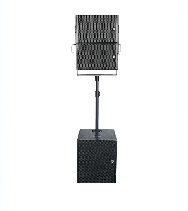OEM/ODM 8Inch 3 Way Active Line Array Neodymium Hi-Res Audio 7000W Powerful Powered Sound System Professional Outdoor Speaker