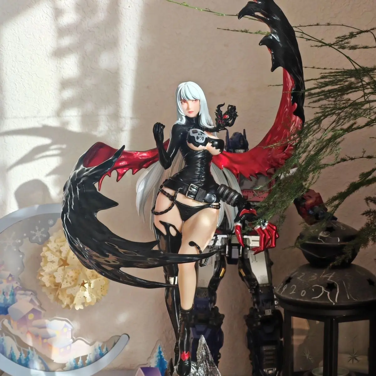 

Digimon Enchantress Beast Anime Figure Collection Sexy Beautiful Girl Can move PVC 36cm/14.17Inch Mode Table Setup Toys Gifts