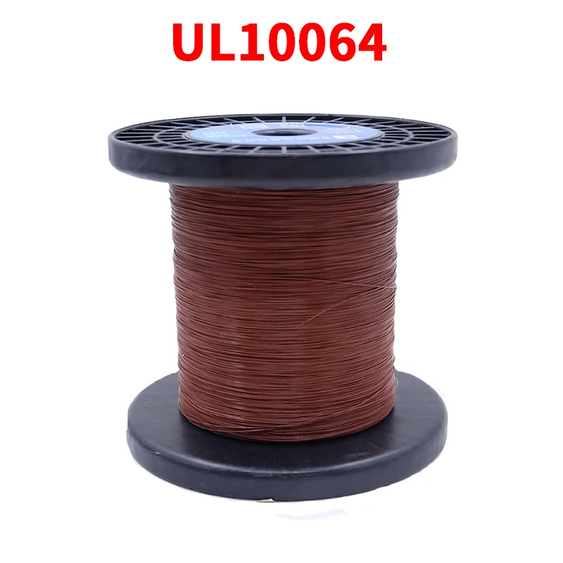 FEP Koperdraad UL10064 PTFE Plastic 40/36/34/32/30/28/26AWG Ultra Fijne Micro Litz Draden Soldeer Hoge Geleidbaarheid Koperen Kabel