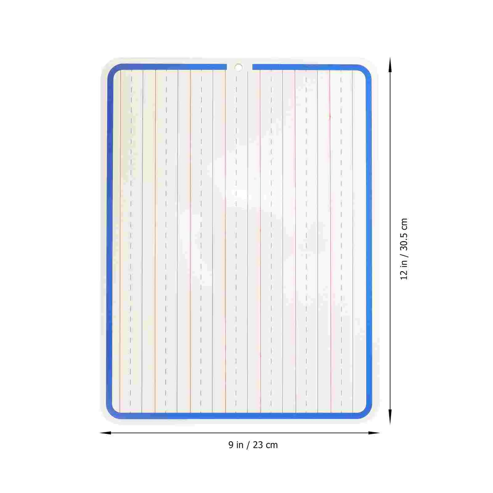 Pequenas Magnetic Whiteboard Boards com Linhas, Dry Erase, Handheld Learning, Classroom Notepad, Erasable Writing Word