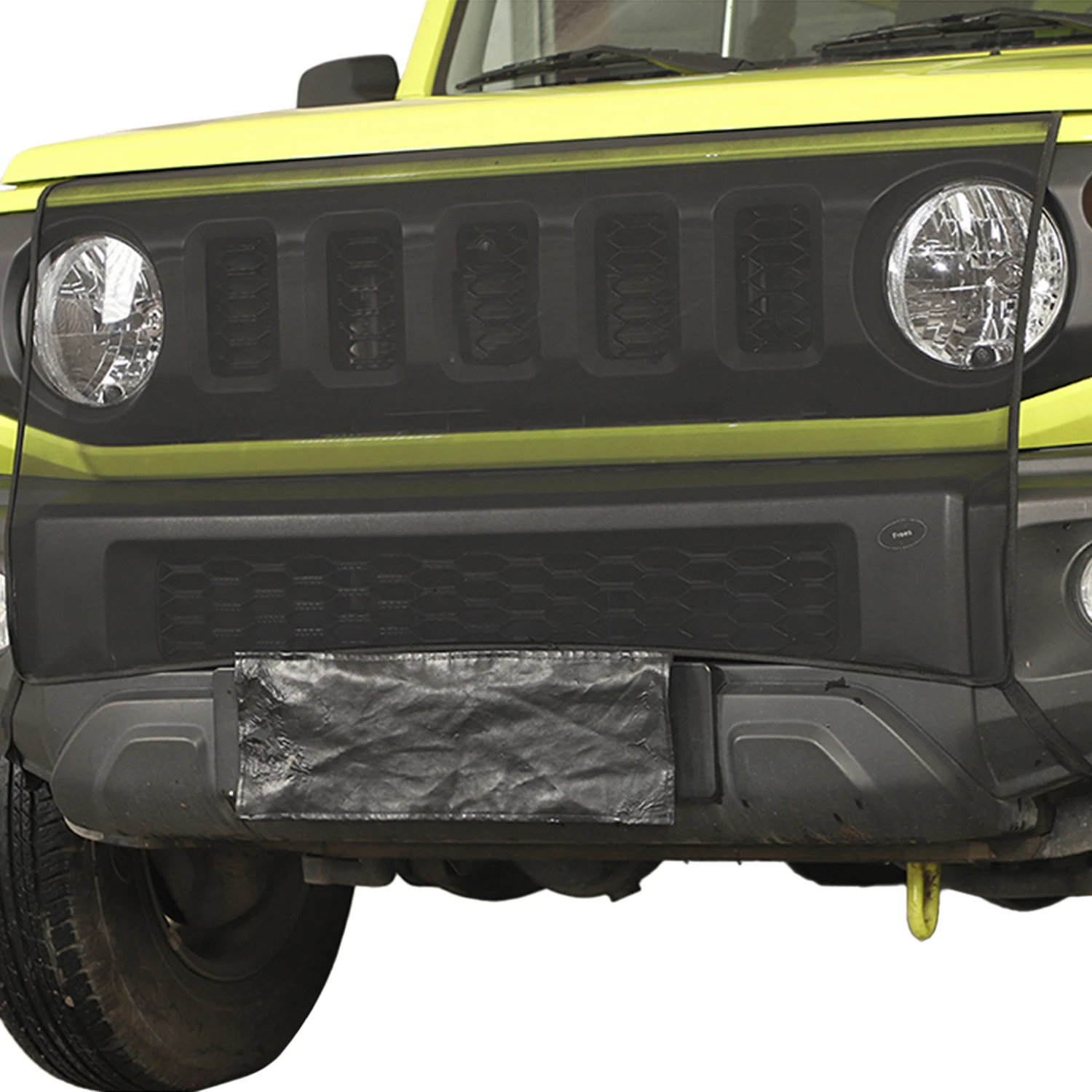 المصد الأمامي للسيارة شبكات الحشرات شبكة غطاء مصبغة شاشة البعوض لسوزوكي جيمي JB23 JB43 JB64 JB74 1997 حتى الملحقات الخارجية