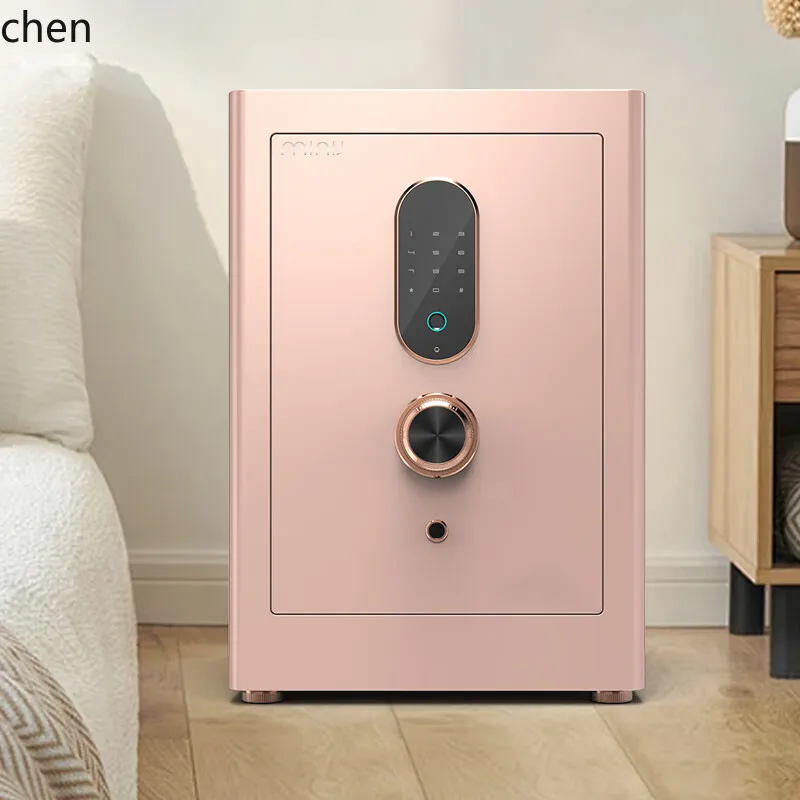 A3-3 Home Safe Office Bedside Fingerprint Safe Anti-theft Safe Office Paint  home decoration accessories