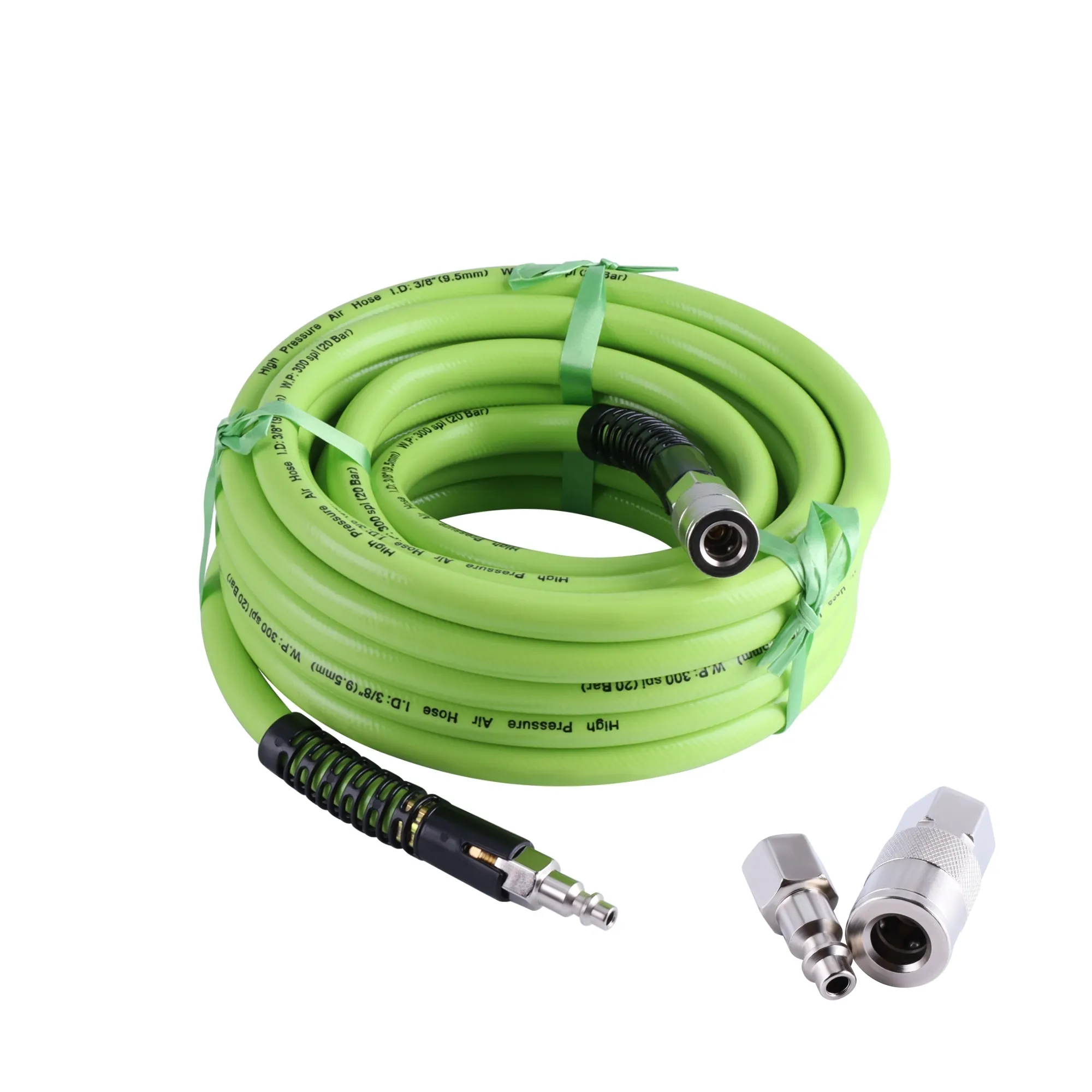 26-252 ft Heavy Duty Lightweight Hybrid Air Hose 3/8