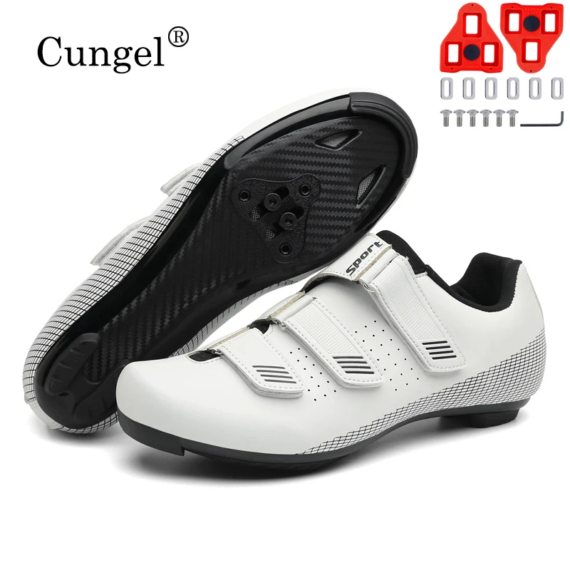 New Speed Cycling Sneaker Carbon Road Bike Shoes Men Cleat Non-slip MTB Shoes Racing Outdoor Women Mountain Bicycle Footwear SPD