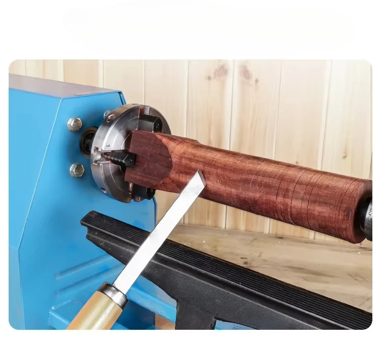 Variable speed mini timber automatic lathe belt