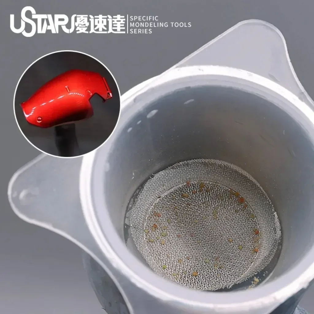 U-Star Paint Purifying Cup for Gundam Model Building Assembly Tools Airbrush Filter Cup Model Painting Tool Hobby DIY Accessory