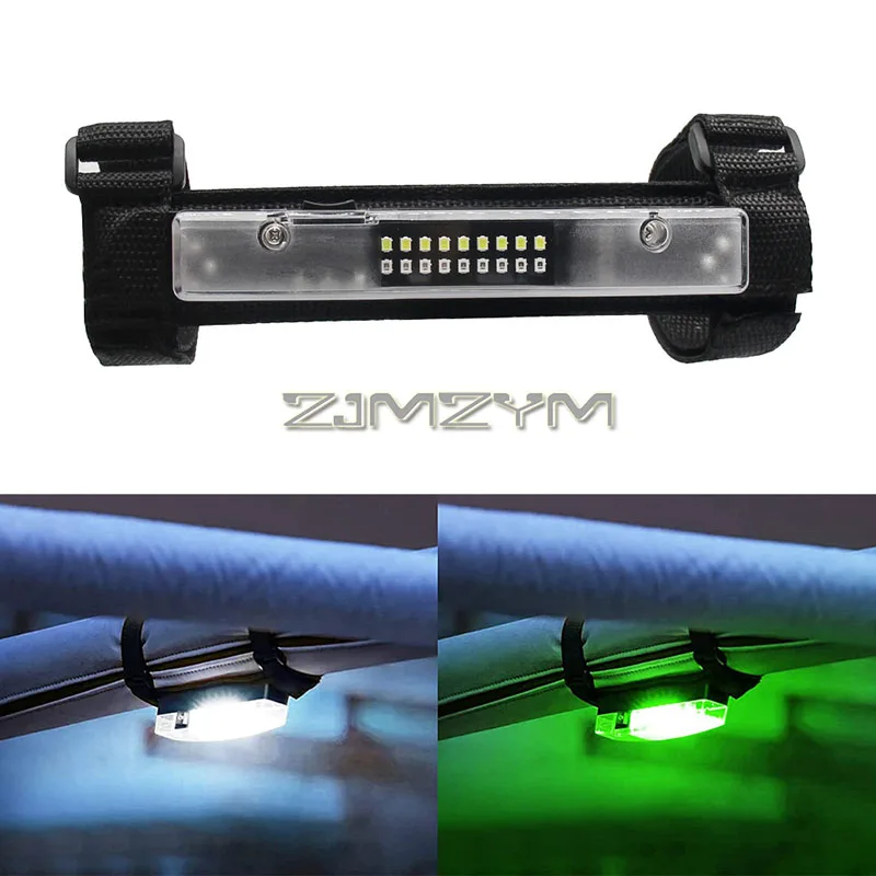 Dual Color Bumper LED Light Golf Dome Reading Lights Guard Bar Lights Car Accessories Work Light
