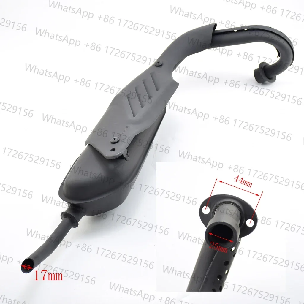 Motorcycle Exhaust Pipe Accessories Silenciador De Tubo De Escape De For HONDA Z50R Baja BAJA off-road Monkey Spare Parts