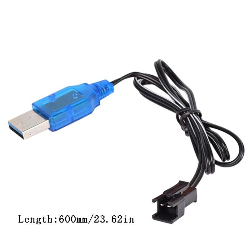 USB 3,7V 400 NIMH/NICD -Batterie USB -Ladegerät 2p Forward Plug